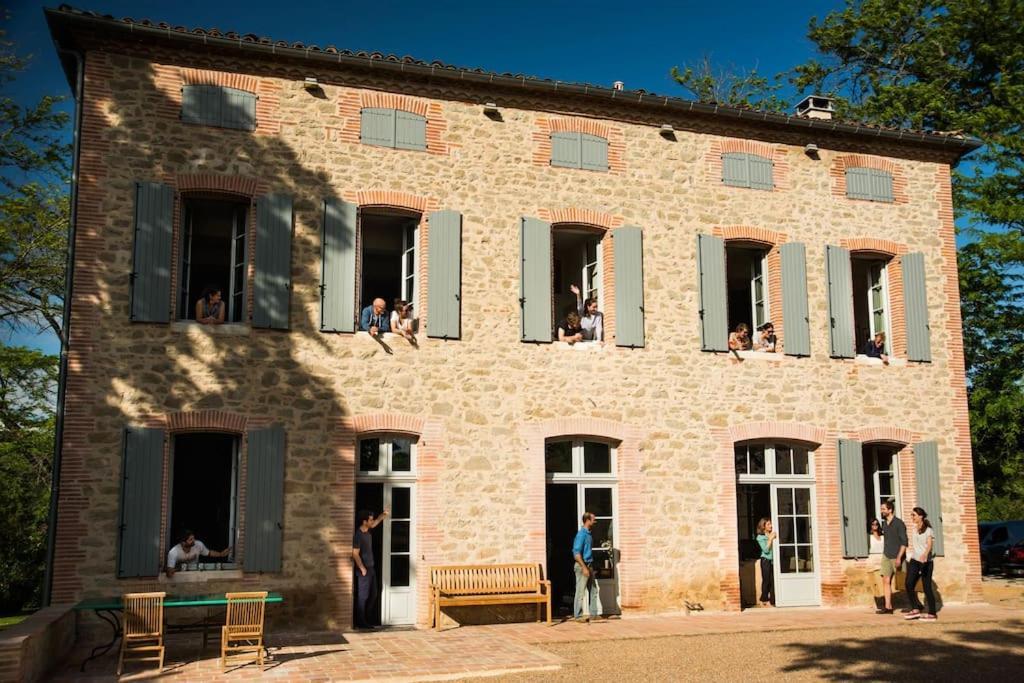 Bastide Des Tourelles Pour 20 Pers. Piscine & Spa Marzens Dış mekan fotoğraf