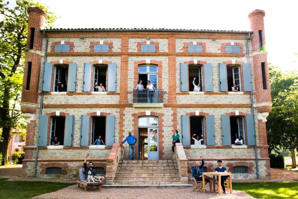 Bastide Des Tourelles Pour 20 Pers. Piscine & Spa Marzens Dış mekan fotoğraf